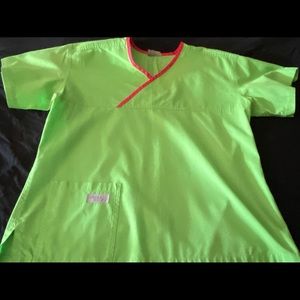 Urbane scrub top